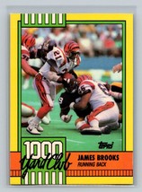 James Brooks #12a 1990 Topps Cincinnati Bengals 1000 Yard Club - £1.59 GBP