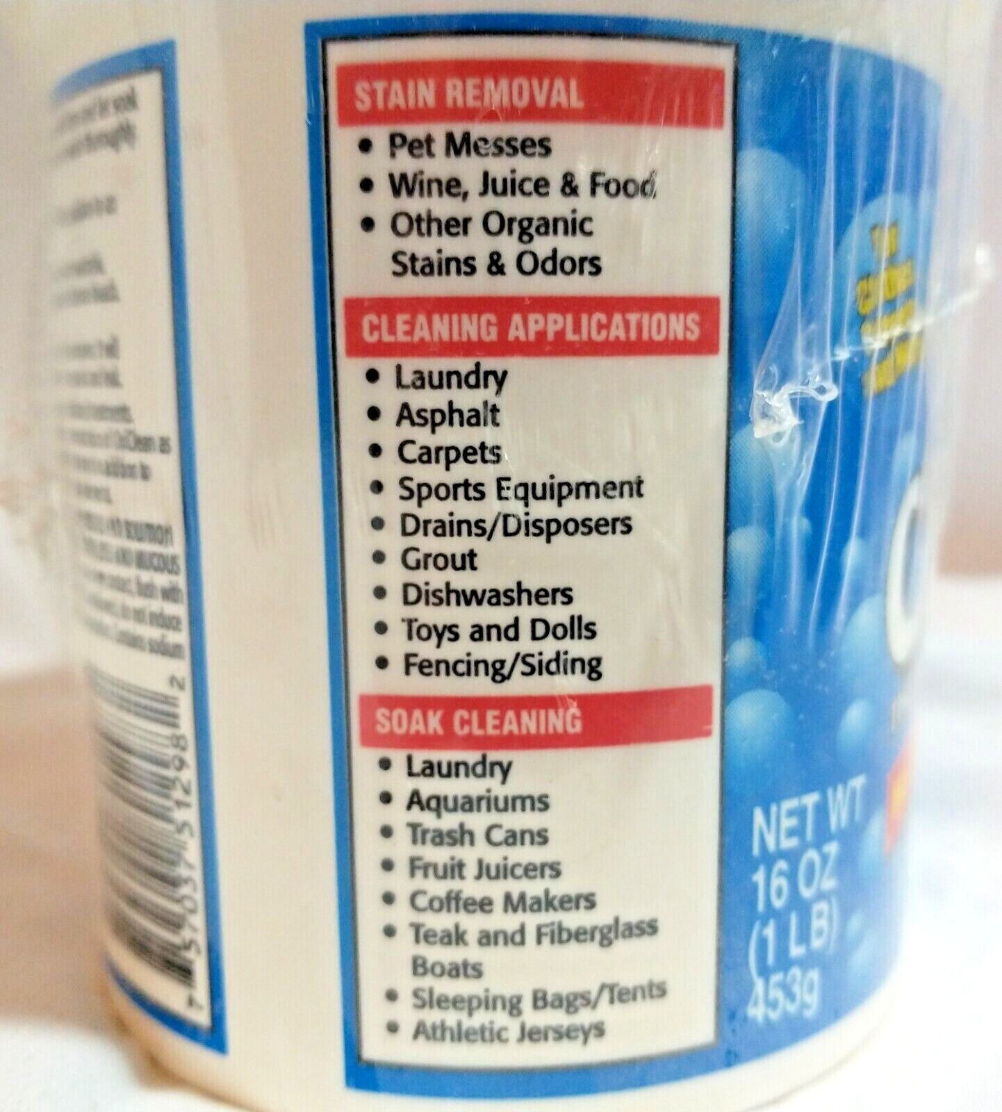 OxiClean Original Formula MultiPurpose Stain Remover Chlorine Free 16