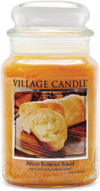Warm Buttered Bread Large Glass Apothecary Jar Scented Candle, 2 - $59.41 CAD