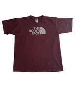 The North Face Brown Cotton Short Sleeve Logo Graphic Tee Mens Large - £11.16 GBP
