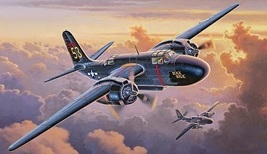 Vintage Warplane Douglas P- 70 Nighthawk Magnet #03 - £78.63 GBP