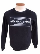 Panavision Hollywood Film Crew Black Crewneck Sweatshirt Fleece Size Small - £40.16 GBP