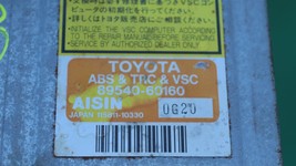 Lexus Toyota ABS TRC VSC Anti Skid Control Module 89540-60160 image 2