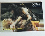 Xena Warrior Princess Trading Card Lucy Lawless Vintage #66 Sisters In Arms - $1.97