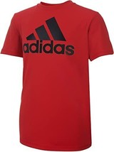 Adidas Aeroready Performance Boy&#39;s Shirt Assorted Sizes New AA6062 AR04 - £10.20 GBP