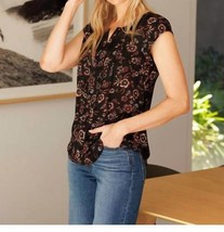 Daniel Rainn baylee floral top with lace in Multi - size L - £34.40 GBP