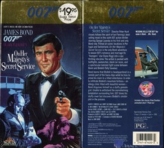 On Her Majesty&#39;s Secret Service Vhs Diana Rigg James Bond Mgm Video New - £10.16 GBP