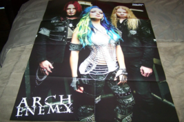 Lot Of 7 Posters From Slayer Metallica Megadeth Dimmu Borgir Bathory.. 75X54 Cm - £75.68 GBP