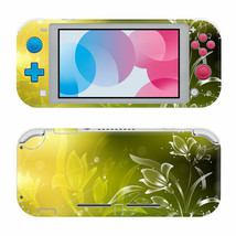 For Nintendo Switch Lite Protective Vinyl Skin Blooming Floral Design De... - £10.20 GBP