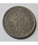 1942 Estados Unidos Mexico 10 centavos Standard Circulation Coin - $4.04 CAD