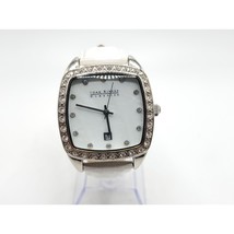 Joan Rivers Classics Watch New Battery Diamond Accent 38mm Square MOP Dial - £23.52 GBP