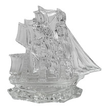 TALL SHIP Waterford Crystal Clipper ship FIGURINE Paperweight Ireland 107798 - £101.49 GBP