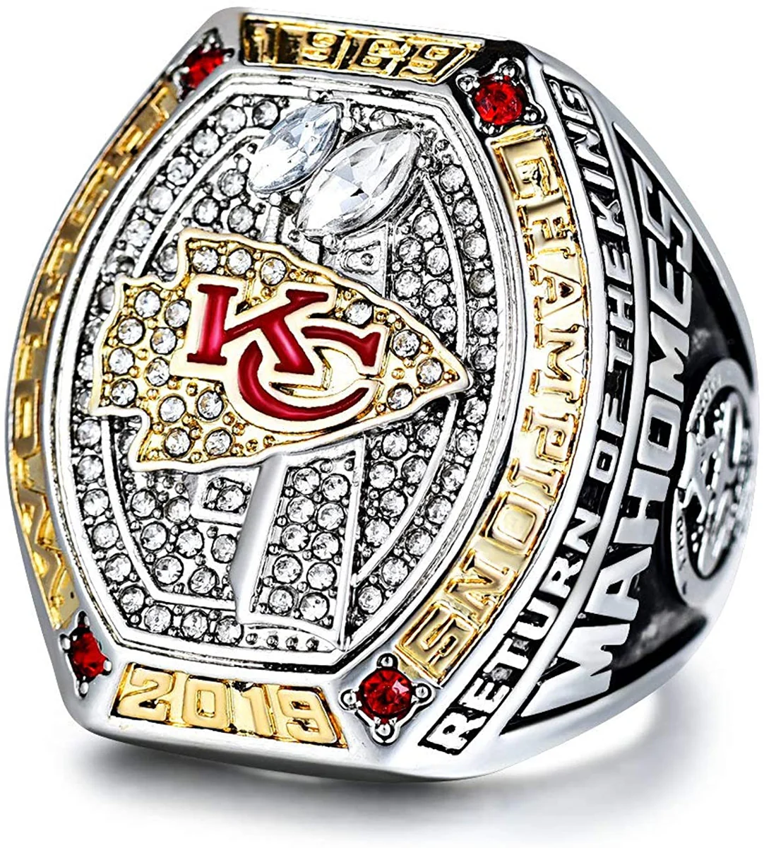Kansas City Chiefs Championship Ring 2019... Fast shipped from USA - $417.88 MXN