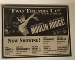 Moulin Rouge Vintage Movie Print Ad Ewan MacGregor Nicole Kidman TPA10 - $5.93