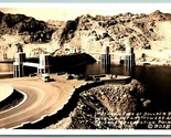 RPPC Upstream Viso Di Boulder Dam Arizona Osservazione Punto Unp Cartoli... - £5.69 GBP