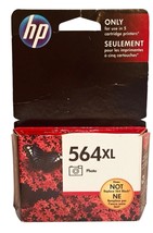 NEW SEALED GENUINE HP 564XL PHOTO BLACK Ink Cartridge Mar 2021 - $6.72 CAD