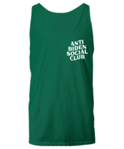 Jo Biden TankTop Anti Biden Social Club Green-U-TT  - £17.14 GBP