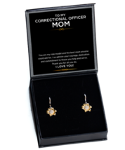 Necklace For Mom, Correctional Officer Mom Necklace Gifts, Birthday Present  - £39.92 GBP
