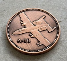 U S Air Force A-10 Thunderbolt Ii (Copper) Challenge Coin - £12.08 GBP