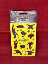 Spider-Man Acid Free Stickers Marvel 2001 VTG NOS Sandylion 2 Sheets NEW - £5.41 GBP