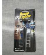 1x NEW Bump Fighter Razor Handle with 2 Cartridges DISCONTINUED - $1,452.67 MXN