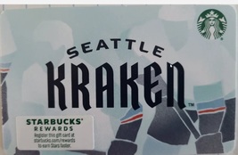Starbucks 2022 Seattle Kraken Recyclable Collectible Gift Card NEW - £2.40 GBP
