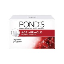 Pond&#39;S Age Miracle Day Cream 50 G, Spf 15 Pa++, Anti Aging Light Face Mo... - $24.99