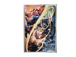 Justice League #1 Wonder Woman Tyler Kirkham Virgin Variant Cover 2017 Cheung - £23.36 GBP