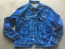 Vintage GAP Pioneer jean jacket M Mens Womens MEDIUM 1980&#39;s  - $64.34