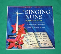 The Singing Nuns Jesus Mary Vtg Christmas Lp Record Album Vinyl Diplomat Holiday - £23.45 GBP