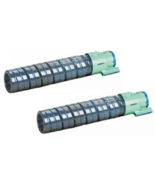 2x NON-OEM Ricoh Cyan Ink Toner Aficio SPC410 Replaces 888311 Type 145 H... - $99.99