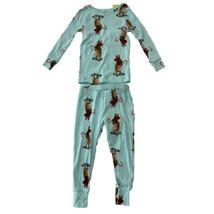 GAP Kids Girl Long Sleeve Bunny Christmas Holiday Pajama Set 4 years - £8.68 GBP