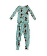 GAP Kids Girl Long Sleeve Bunny Christmas Holiday Pajama Set 4 years - £8.53 GBP