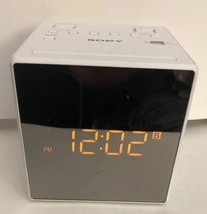 Sony ICF-C1T Alarm Clock Radio with Dual Alarms - White - ICFC1T - $34.53
