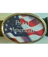 PROUD TO BE AN AMERICAN USA EPOXY Photo Buckle - $22.90 CAD