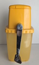 Vintage Swing Away Plastic Ice Crusher - Yellow - Used - £10.19 GBP