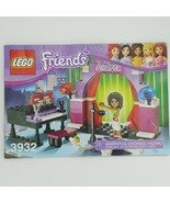 Lego Friends 3932 Andrea&#39;s Stage Building Instruction Manual Only - $3.95