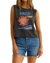 Z Supply amalfi coast tank top in Black Sand - size L - $33.66