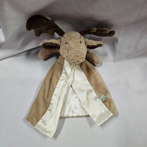 An item in the Baby category: Bunnies by the Bay Best Friend Bruce moose baby lovey tan beige brown Blanket