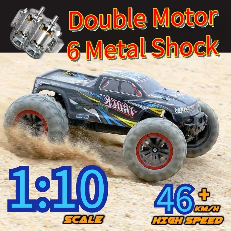 RC Car High Speed 1:10 4WD Off Road Fast Drift Monster Truck Radio Remote - £160.27 GBP+