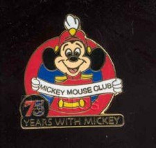 Disney Trading Pins 20697 WDW - Mickey Mouse Club - 75 Years With M - £7.47 GBP