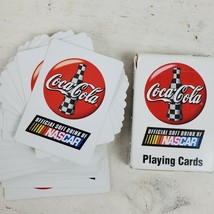 Vintage Coca Cola NASCAR Playing Cards (52) Used w/ Box - £23.19 GBP