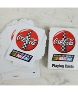 Vintage Coca Cola NASCAR Playing Cards (52) Used w/ Box - £23.36 GBP