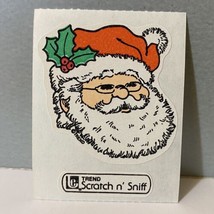 Vintage Trend Scratch &amp; Sniff Santa Christmas Stickers - $11.99
