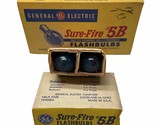 General Electric GE Sure-Fire Flash Bulbs Number 5B 8 bulbs Clear Blue H... - $8.60