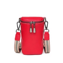 Women Genuine Leather Shoulder Bags Fashion Mini Women Mobile phone bag Designer - $49.15