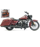 Harley Davidson 2017 Road King Special Burgundy 1:18 Scale Maisto Motorc... - $27.96