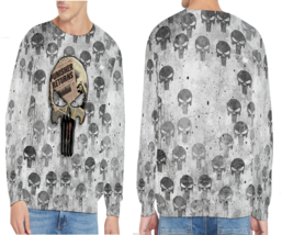The Punisher Hot News Men&#39;s Sweater Pullover Sweatshirt - $34.99+