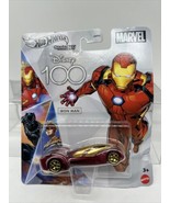 Hot Wheels Disney 100 Years Iron Man Marvel Character Car 2023 COMBINE S... - $9.82 CAD