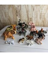 Lot of 14 Ceramic Elephants Figurines LOT VINTAGE MID CENTURY MCM - $49.99